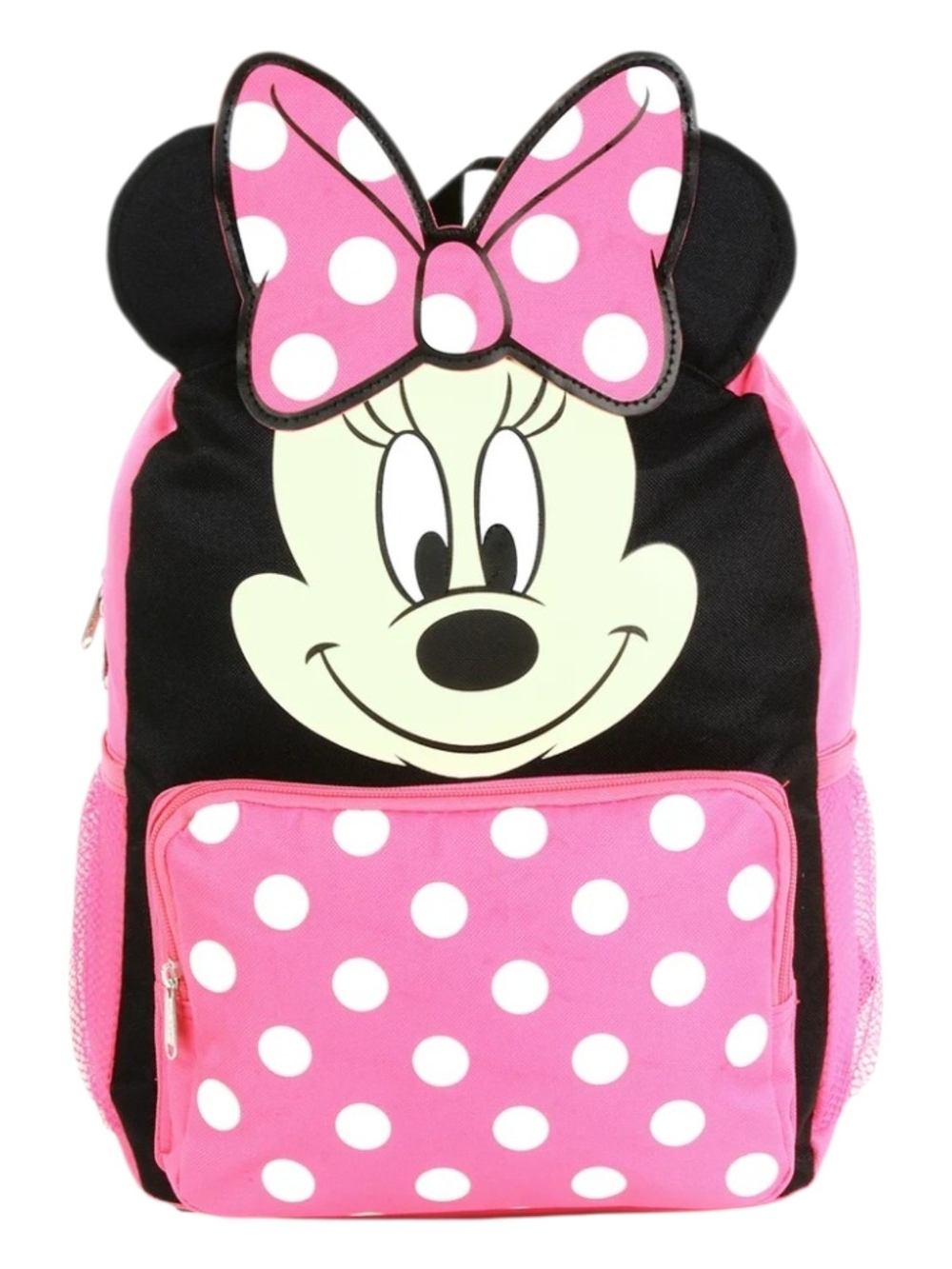 Pink Polka Dot Minnie Mouse Mini Backpack 14"